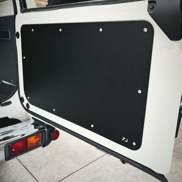 Troopy Large Barn Door Card - 70 series landcruiser accessories - troopy setup