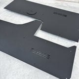 Cargo Area Replacement Panels - ground view - 78 series - troopy setup