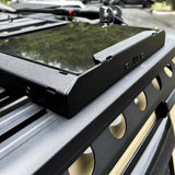 starlink mini roof rack mount on rhino rack pioneer platform - starlink mini australia