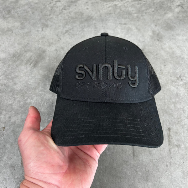 SVNTY OFFROAD Black Logo Cap