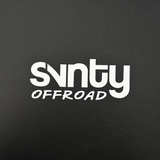 SVNTY OFFROAD White Logo Vinyl Decal