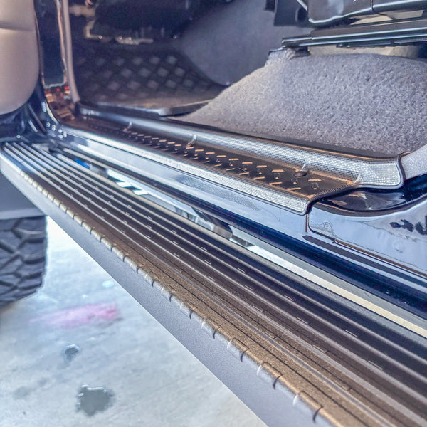 Stainless Steel  Door trims / Sill suit 75/79 Single Cab & Troopy LandCruiser
