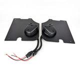 79 series accessories - 12V Accessories panel with dual USB sockets - both sides with wires