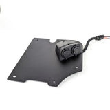 12V Accessories panel - 79 series accessories - dual USB sockets - right side rotated