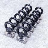 m8 stainless steel eye bolt - Pioneer 6 platform - m8 eye bolts - roof rack accessories 12 set