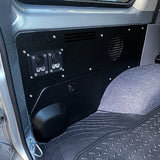 cargo area replacement panel - 12v accessories panel installed 2 - 76 series wagon