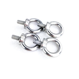 stainless steel 8mm eye bolt - m8 tie down kit - roof rack accessories - no background