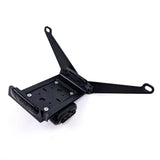 GME UHF CB Radio and Redarc Tow-Pro Internal Dash Mount Bracket - 200 series landcruiser - top view