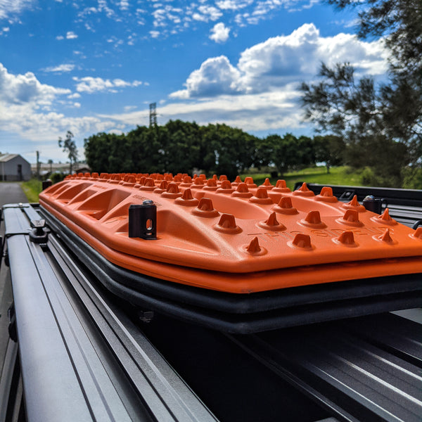 Maxtrax pins with Maxtrax recovery boards