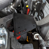 Winch isolator switch bracket - battery isolator switch - carbon winches - 78 series landcruiser installed