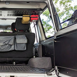 cargo area replacement panel - right side installed view - 76 series landcruiser wagon